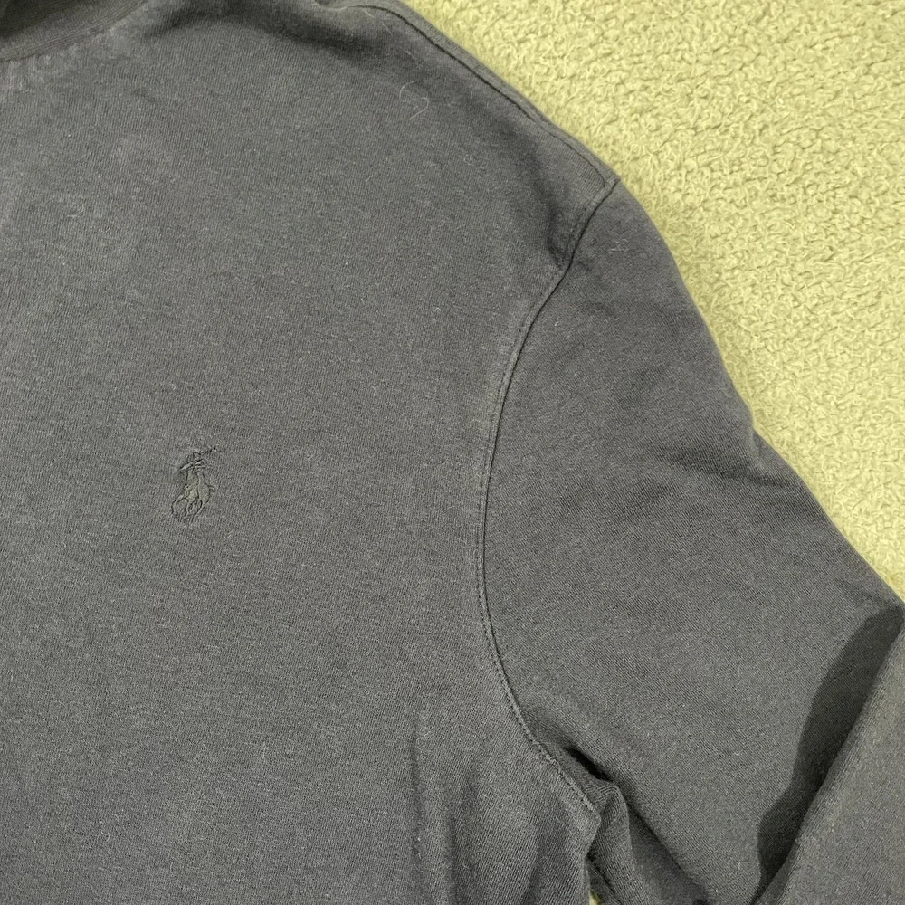 Polo Ralph Lauren Track Jacket Men XL Navy Mock Neck Full Zip